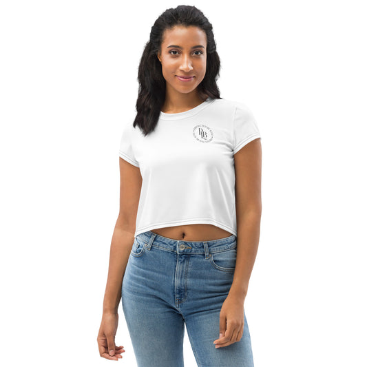 Protected By Love Crop Tee
