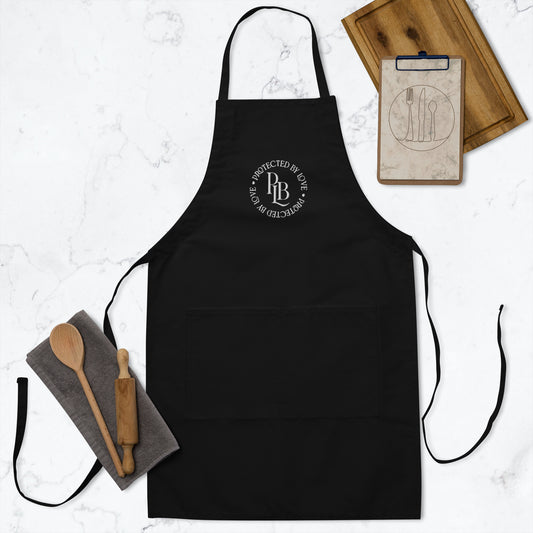 Protected By Love Embroidered Apron