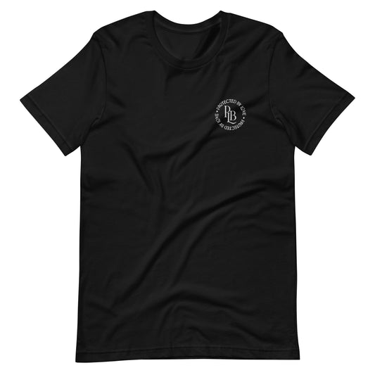Protected By Love Logo Unisex t-shirt