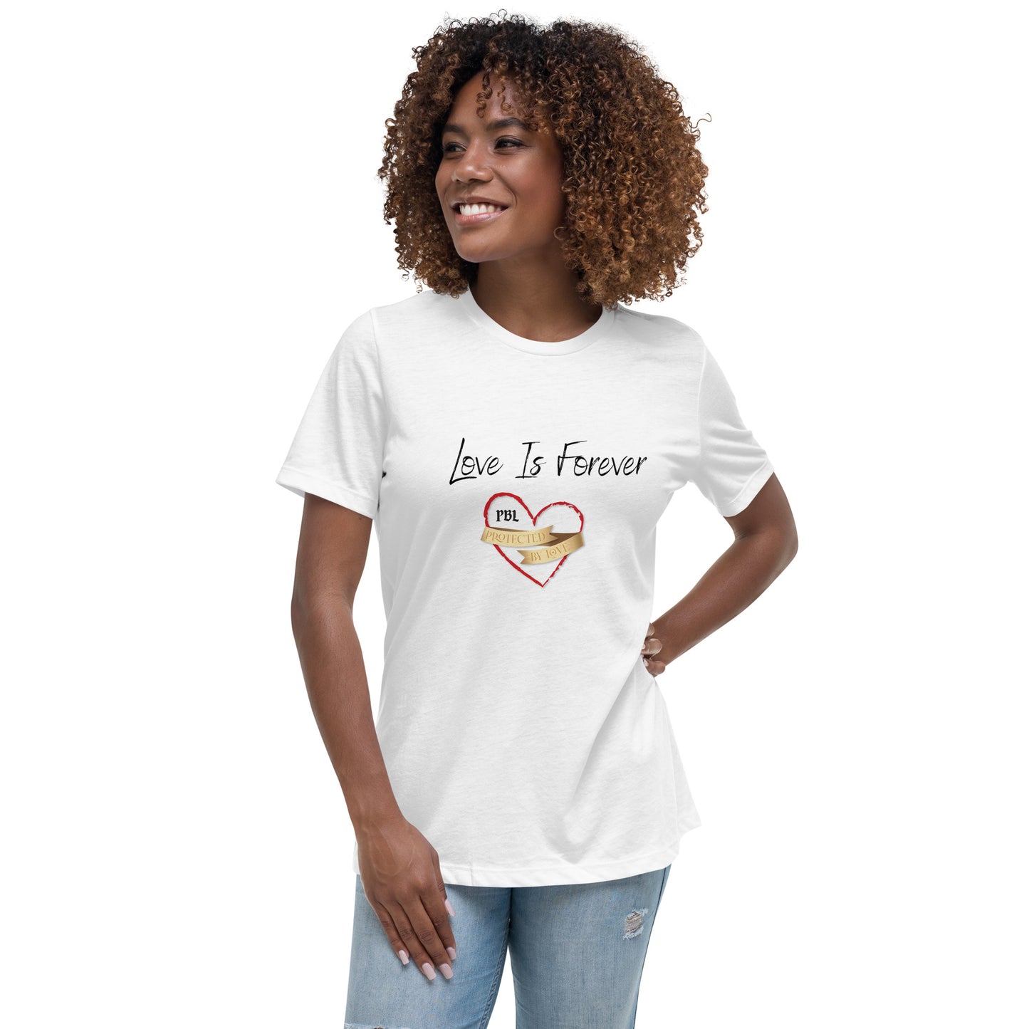 Love Is Forever - Protected By Love Women's T-Shirt